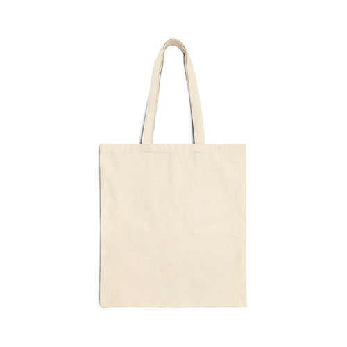 Canvas Tote Bag - Pine Trees Covered in Snow Design
